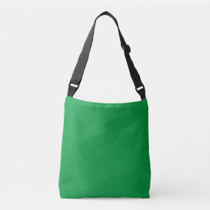 Kelly Green #06983E, Algae Crossbody Bag