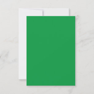 Kelly Green #06983E, Algae RSVP Card