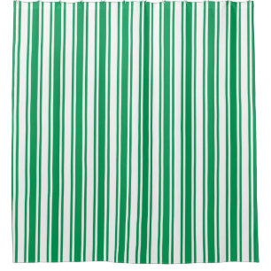Kelly green and white candy stripes