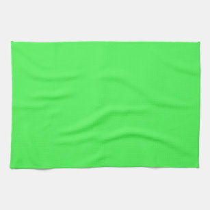 Kelly Green Bright Spring Neon 2015 Colour Trend Kitchen Towel