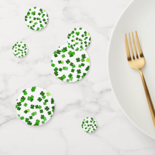 Kelly green “Shamrocks Falling” Confetti