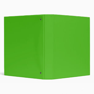 Kelly Green Solid Colour Binder