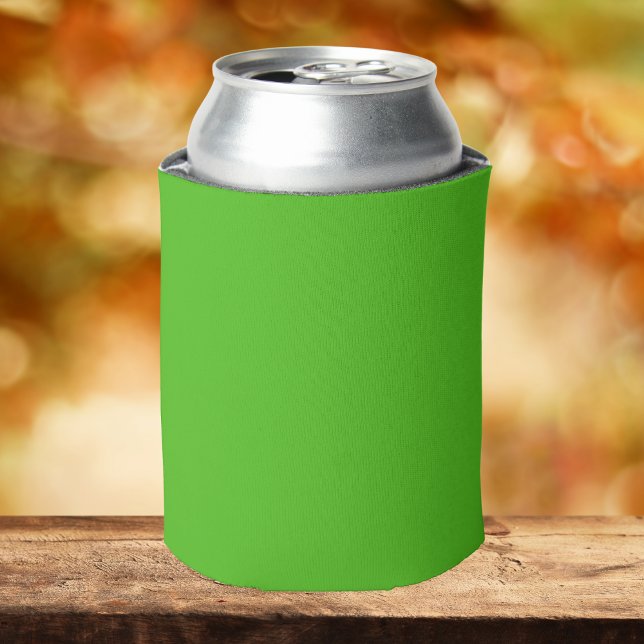 Kelly Green Solid Colour Can Cooler (Creator Uploaded)