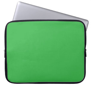 Kelly Green Solid Colour Laptop Sleeve