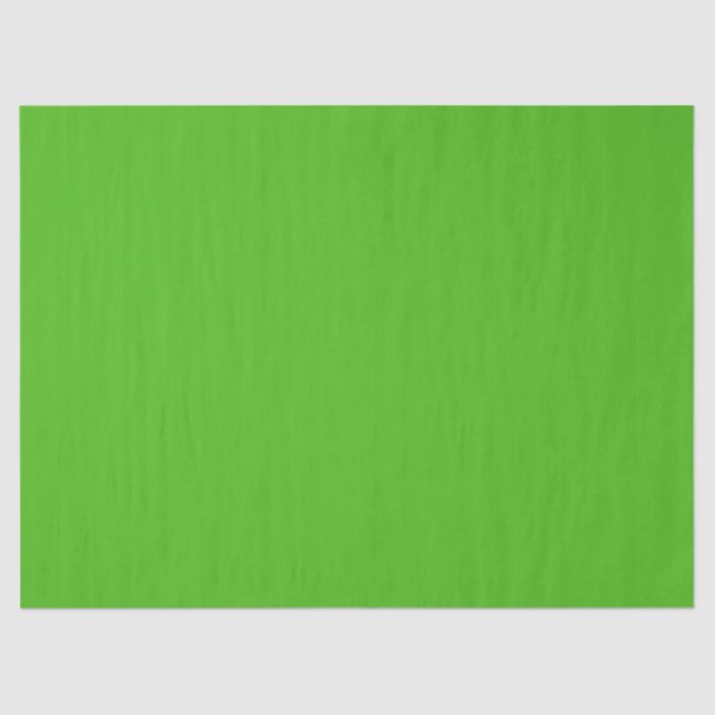 Kelly Green Solid Colour Tissue Paper (Front)