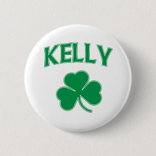 Kelly Irish 2 Inch Round Button
