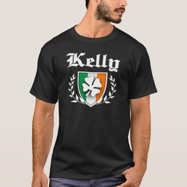 Kelly Shamrock Crest T-Shirt (Front)