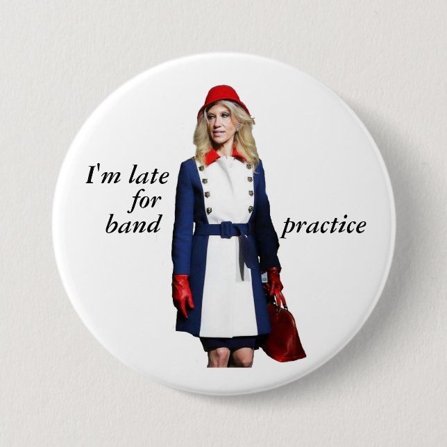 Kellyanne Conway 3 Inch Round Button (Front)