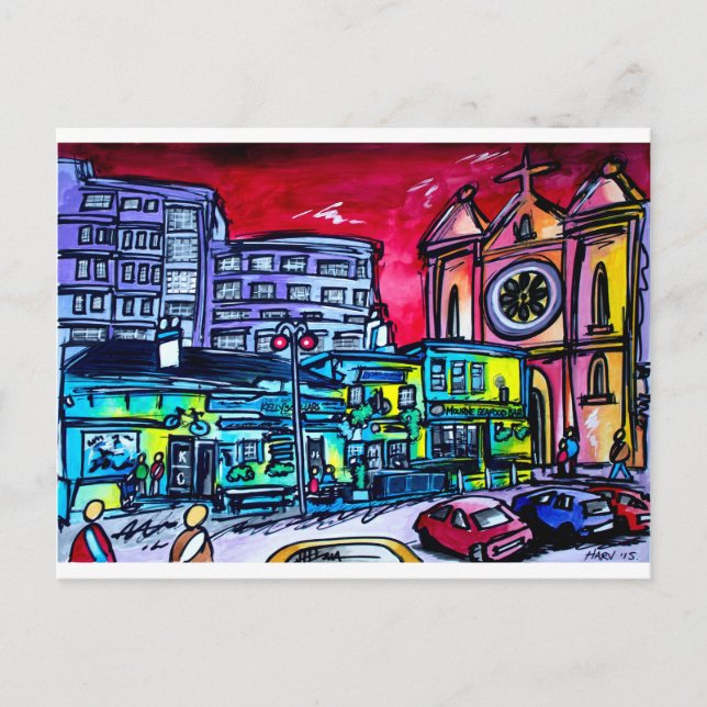 Kellys Cellars Belfast Postcard (Front)