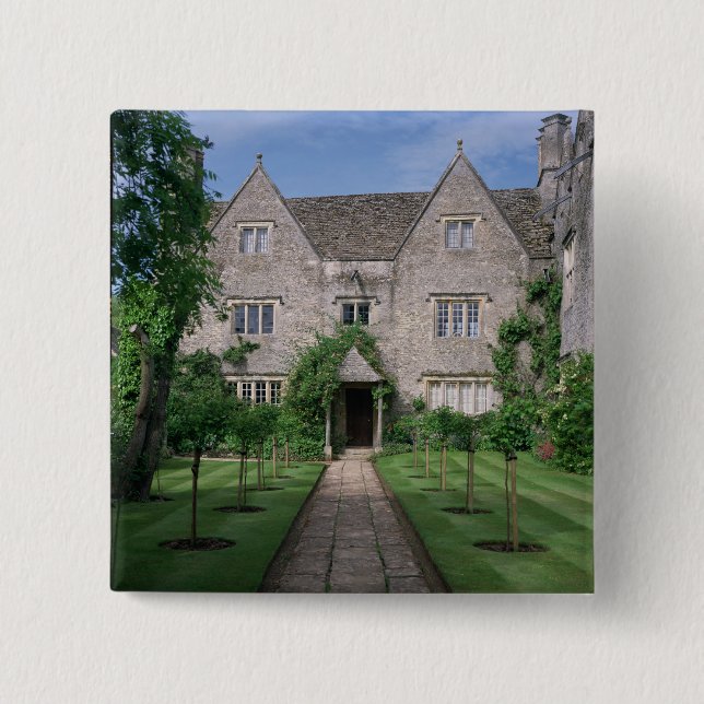 Kelmscott Manor (photo) 2 Inch Square Button (Front)