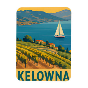 🍇 KELOWNA — Okanagan Vineyards & Lake Views Magnet