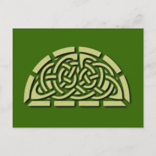 keltisches Muster celtic pattern Postcard