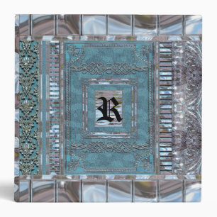 Kelton Myer Elegant Monogram Binder