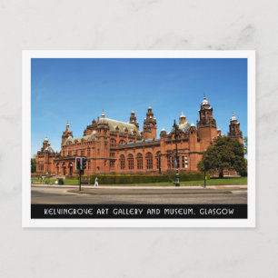 Kelvingrove Art Gallery and Museum, Glasgow Postcard