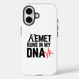 Kemet Runs in My DNA   iPhone / iPad case
