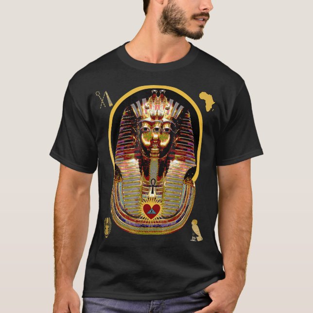 Kemetic Esoteric Ancient Egyptian Art T-Shirt (Front)
