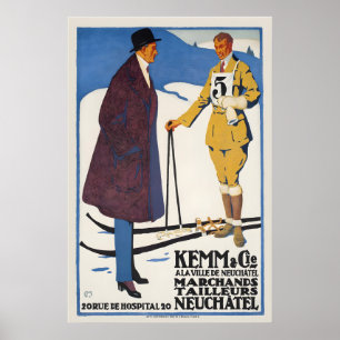 Kemm & Co. Tailors and Clothing Merchants Poster