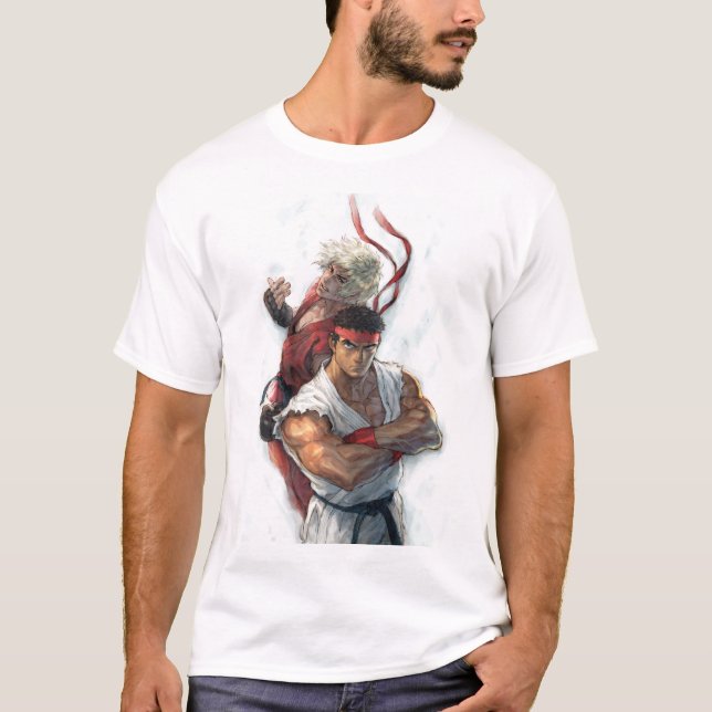 Ken and Ryu T-Shirt (Front)