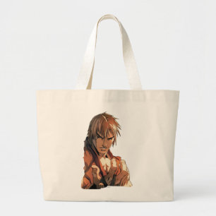 Ken Bust Large Tote Bag