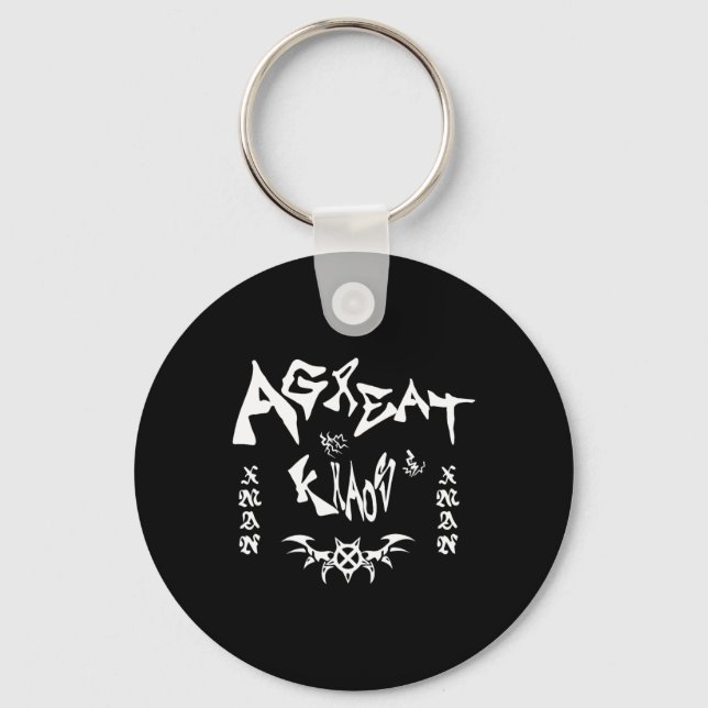 Ken Carson Merch Design Agc  Keychain (Front)