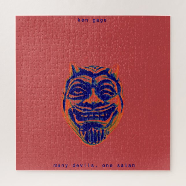 Ken Gage De Nombreux Diables, Un Puzzle Satan (Vertical)
