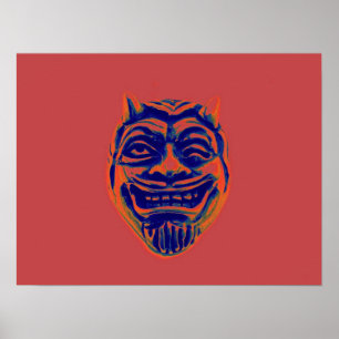 Ken Gage De Nombreux Diables, Un Satan Poster Spéc