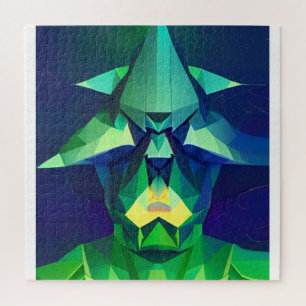 Ken Gauge Goblin Mode Surrealist Fine Art Jigsaw Puzzle