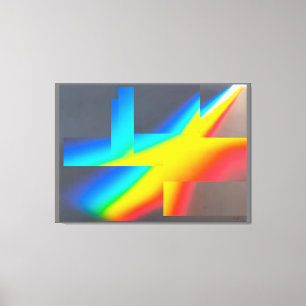 Ken Gauge Nothiing Surrealist Abstract Fine Art Canvas Print