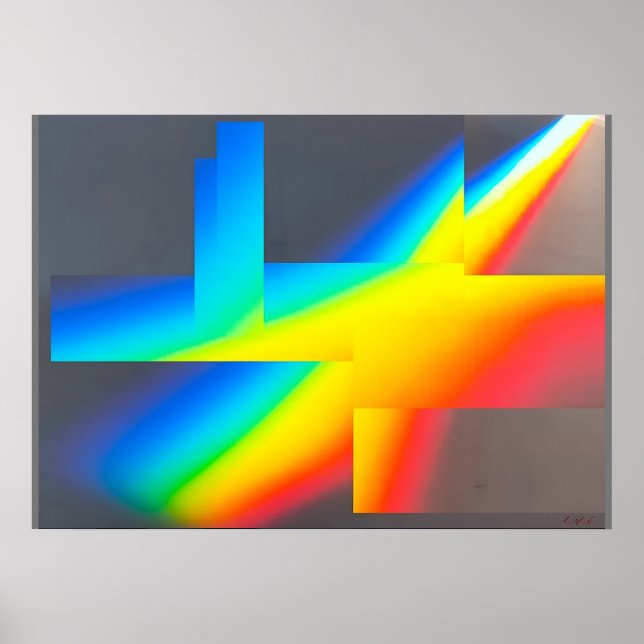 Ken Gauge Nothiing Surrealist Abstract Fine Art Poster (Front)