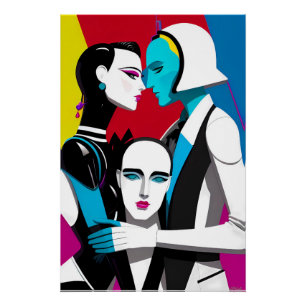 Ken Gauge The Situationship Retrowave Poster