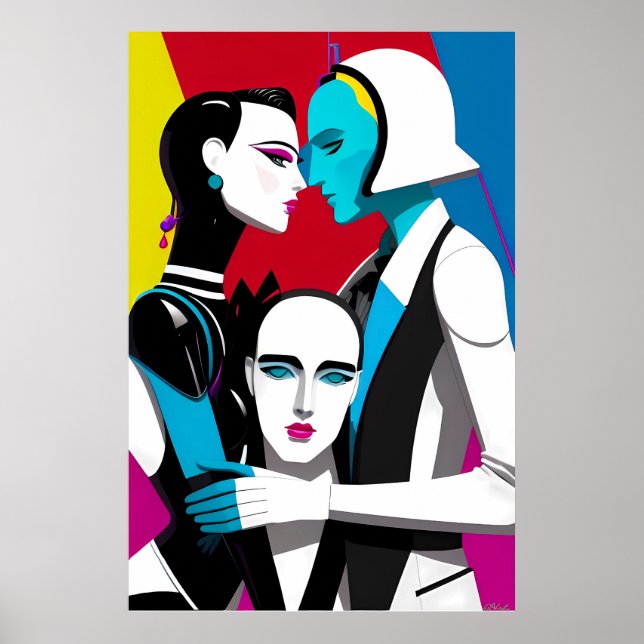 Ken Gauge The Situationship Retrowave Poster (Front)