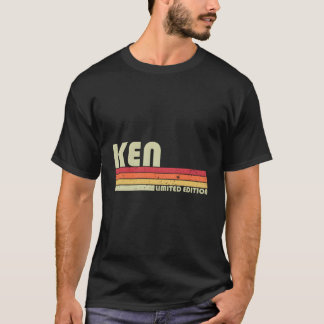 Ken Gift Name Personalized Funny Retro Vintage Bir T-Shirt