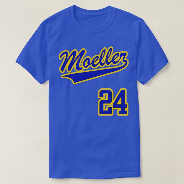 Ken Griffey Jr MOELLER Jersey Front Back Print T-Shirt (Design Front)