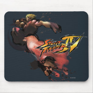 Ken Kick Mouse Pad