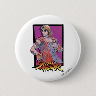 Ken Masters 2 Inch Round Button