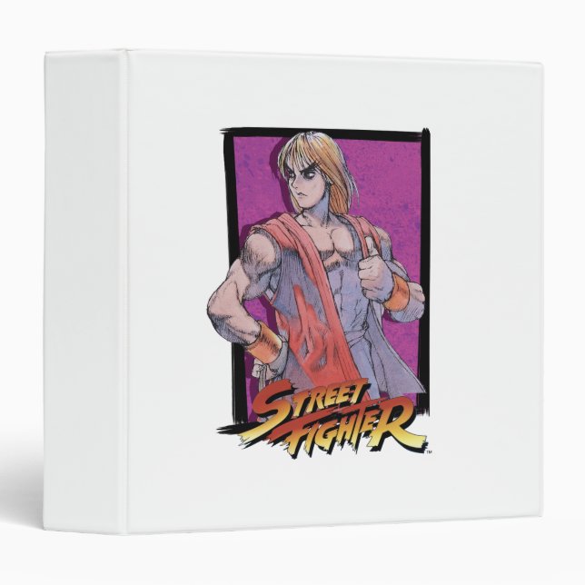 Ken Masters Binder (Front/Spine)