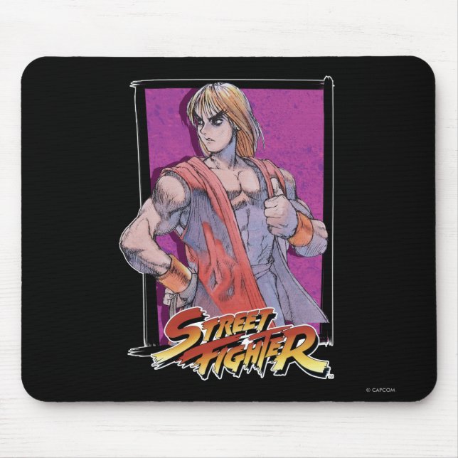 Ken Masters Mouse Pad (Front)
