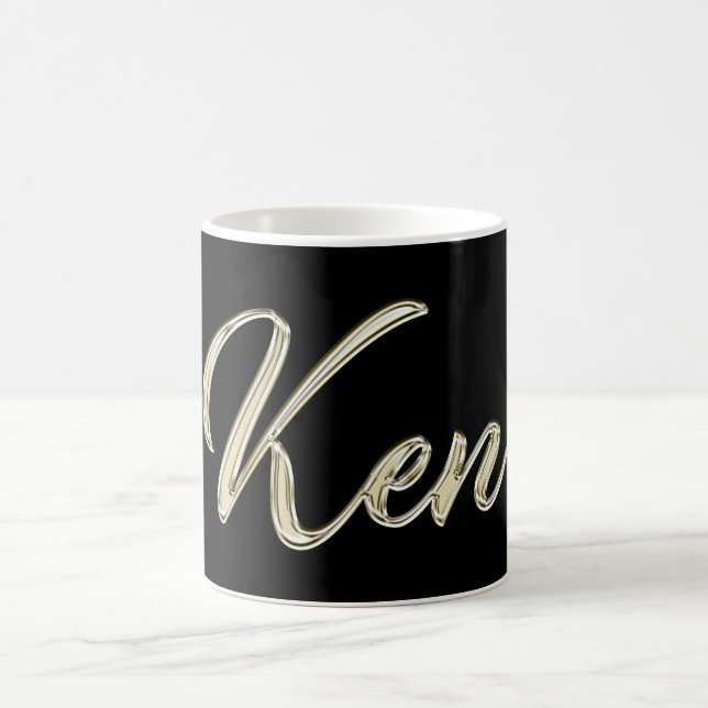 Ken Name whitegold Tasse Teetasse Kaffeetasse (Centre)