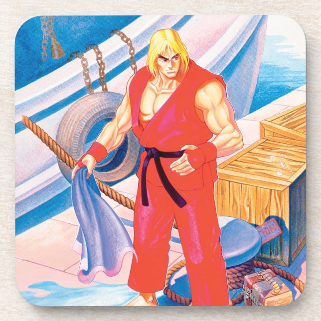 Ken on Dock Coaster (Front)