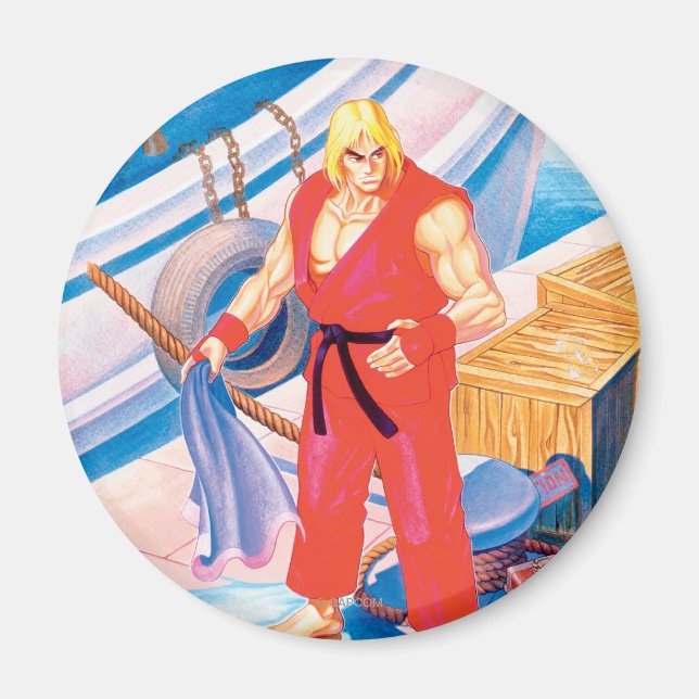 Ken on Dock Magnet (Front)