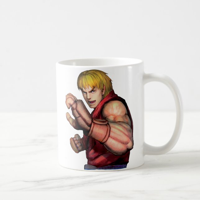 Ken Ready to Fight Coffee Mug (Right)