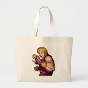 Ken Ready to Fight Large Tote Bag