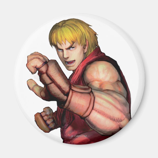 Ken Ready to Fight Magnet (Front)