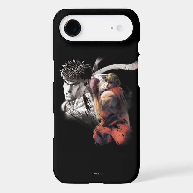 Ken Vs. Ryu Case-Mate iPhone Case (Back)