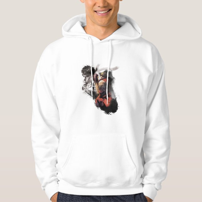 Ken Vs. Ryu Hoodie (Front)
