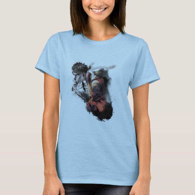 Ken Vs. Ryu T-Shirt (Front)