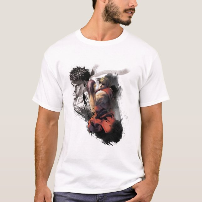 Ken Vs. Ryu T-Shirt (Front)