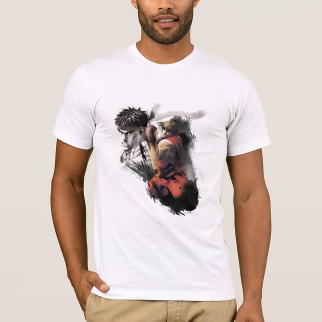 Ken Vs. Ryu T-Shirt (Front)