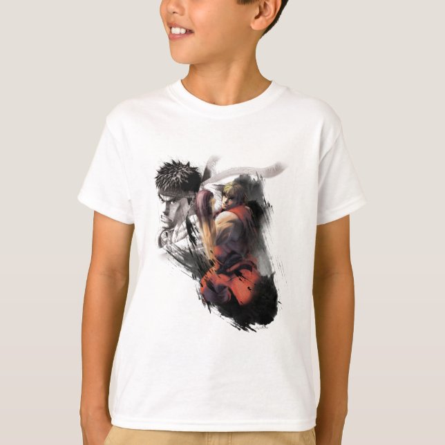 Ken Vs. Ryu T-Shirt (Front)