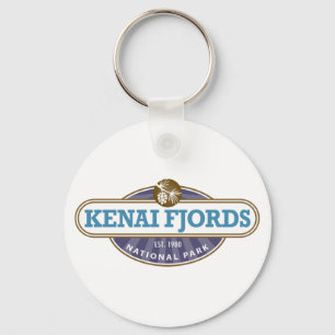 Kenai Fjords National Park Keychain